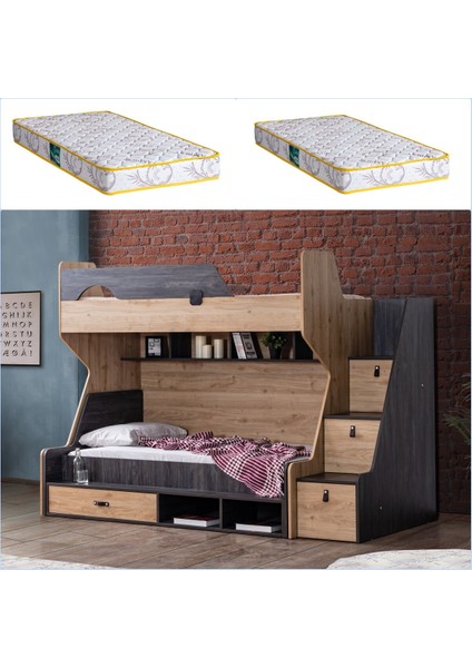 Ranza, Doğa Ranza Karyola + 2 Adet Comfort Yatak