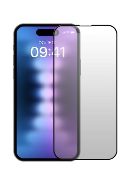 Labs iPhone 15 Pro Max ile Uyumlu 5d Mat Ekran Koruyucu, BF2306
