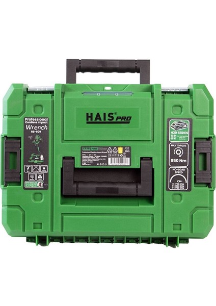Haispro Profesyonel Darbeli Somun Sıkma 850 Nm 21 V