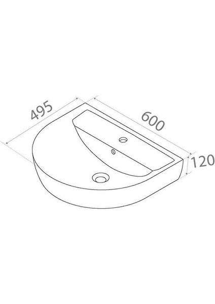 Turkuaz Bella Banyo Lavabo 50*60 cm fiyatları