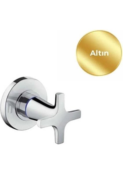 Logis Classic Ankastre Stop Valf Sıva Üstü Altın 71976990