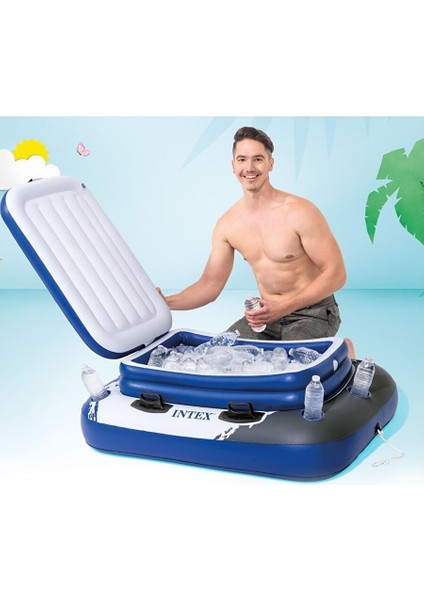 Mega Chill 2 Yüzen Şişme Soğutucu Taşıyıcısı 1INAK58821NP