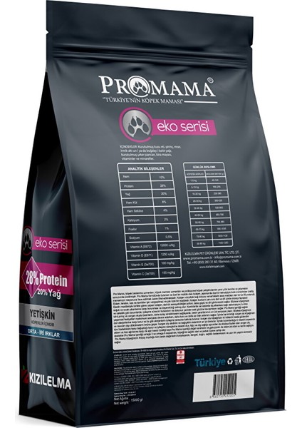 Classic Yetişkin Kuzu Etli Köpek Maması 15 kg fiyatları