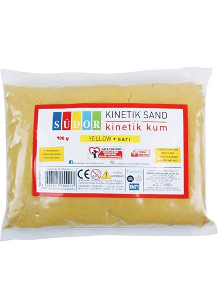 Kinetik Kum Sarı 900 gr