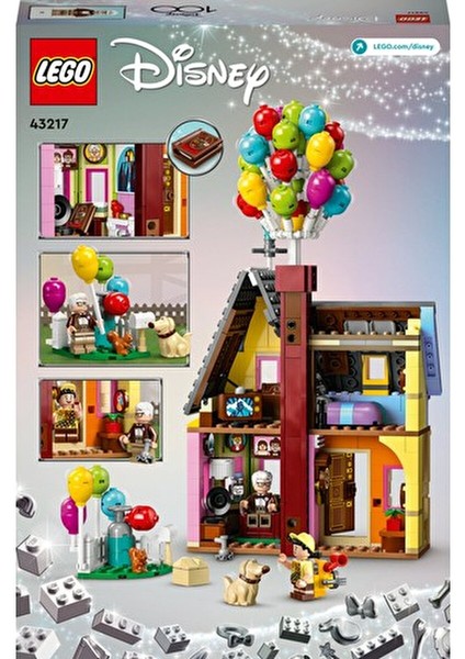 Disney 43217 Pixar ‘yukarı Bak’ Evi (598 Parça) fırsatları