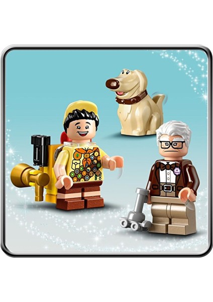 Disney 43217 Pixar ‘yukarı Bak’ Evi (598 Parça)