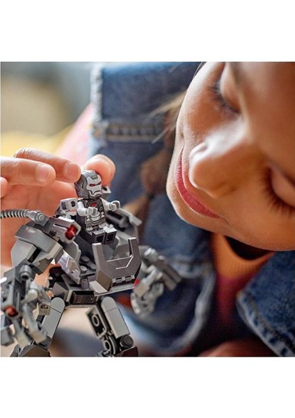 Marvel War Machine Robot Zırhı 76277 - Yaratıcı Oyuncak Yapım Seti (154 Parça)