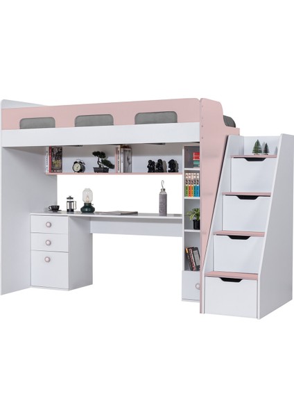 Ranza, Troya Ranza Masa Kitaplık + Pembe modelleri