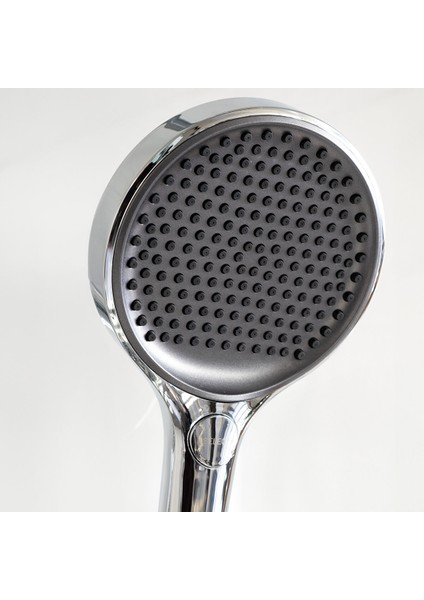 Banora Deluxe Yuvarlak Robot Duş Sistemi, 2 Fonksiyonlu El Duşu, Paslanmaz Çelik, Standart Sabunluk, Krom fırsatları