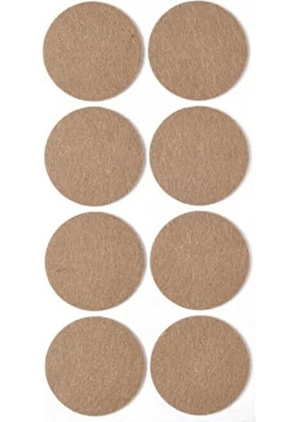 Yuvarlak Yapışkanlı Keçe 20 mm
