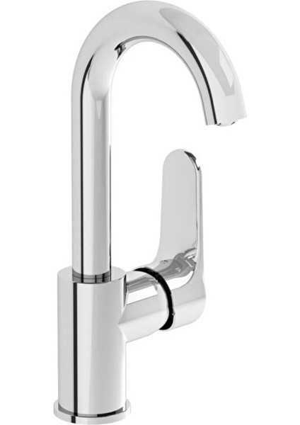 Root Round Döner Borulu Lavabo Bataryası A42754 Beyaz