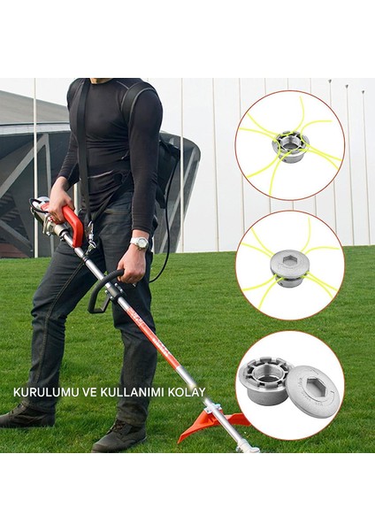 Tırpan Alüminyum Örümcek Başlık (Tüm Modellere Uygun) fırsatları