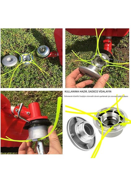 Tırpan Alüminyum Örümcek Başlık (Tüm Modellere Uygun) indirimleri