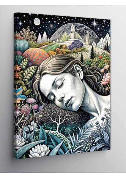 Kanvas Tablo Rüyalar Alemi 70X100 cm