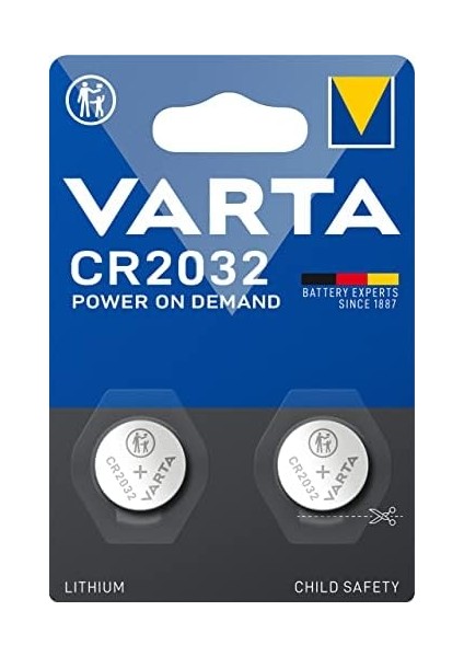 Power On Demand CR2032 Bli 2X10