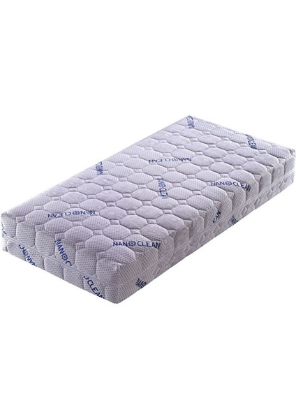 Nano Bebek Yatağı 70X130 Kılıflı 12CM Süngerli Yatak Park Yatak Oyun Parkı