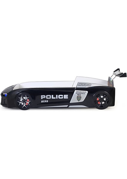 Polis Arabalı Yatak V12 Audi Işıklı Full Plastik fiyatları