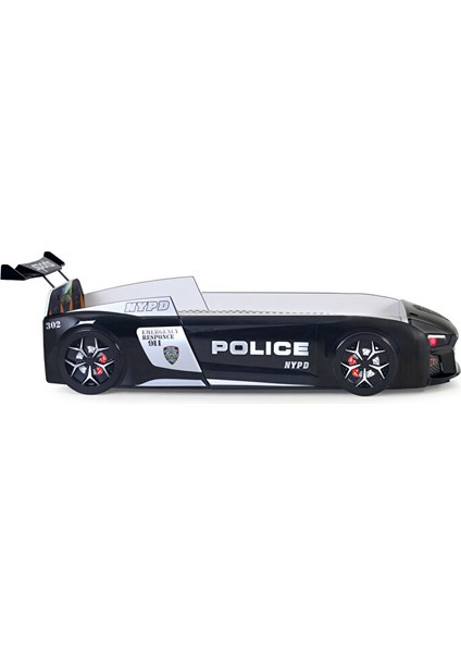 Polis Arabalı Yatak V12 Audi Işıklı Full Plastik indirimleri