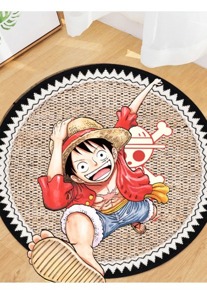One Piece Luffy 3D Halı – Kaymaz Taban, Özel Süngerli Yüzey, Makinede Yıkanabilir Anime Halı modelleri