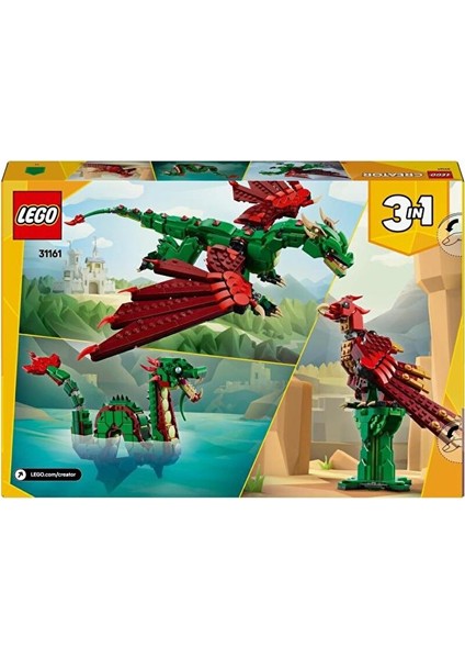 31161 Creator 3’ü 1 Arada Orta Çağ Ejderhası fiyatları