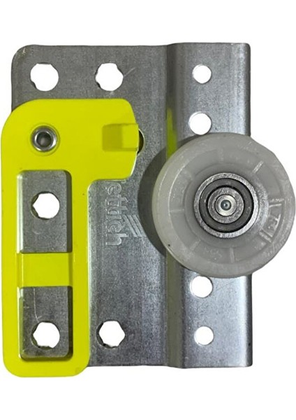 Sürgülü Gardırop Iç Kapak Üst Pi̇msi̇z Teker Sari Hettich 10039