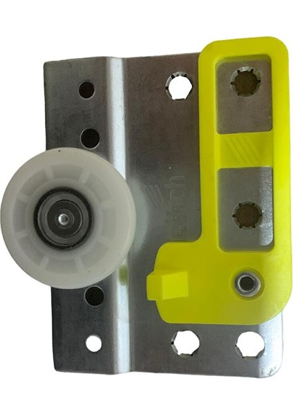 Sürgülü Gardırop Iç Kapak Üst Pi̇msi̇z Teker Sari Hettich 10039