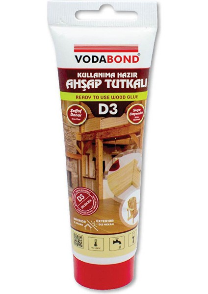 Tüp Ahşap Tutkalı 150 gr Şeffaf