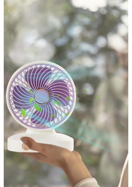 Mini Taşınabilir Fan, Sessiz, 2 Kademeli, Serinletici, Şarjlı Masaüstü Klima fiyatları