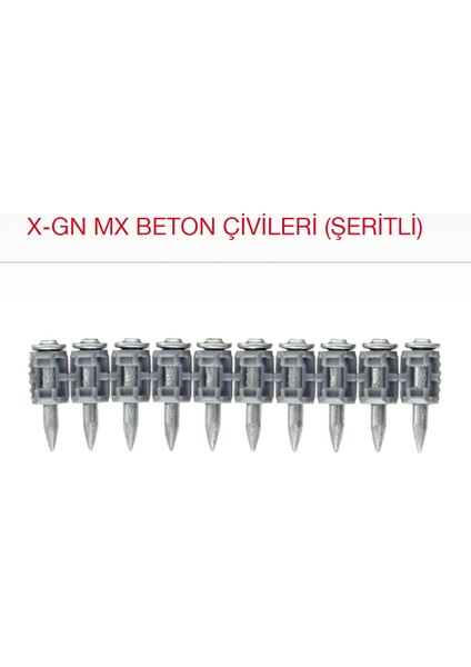 Hi̇lti̇ X-Gn 27 Mx Tabanca Çi̇vi̇si̇ 750 Adet + Gc 21 & 22 Tabanca Gazı