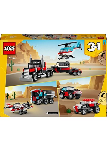 Creator Helikopterli Açık Kasa Kamyon 31146 indirimleri