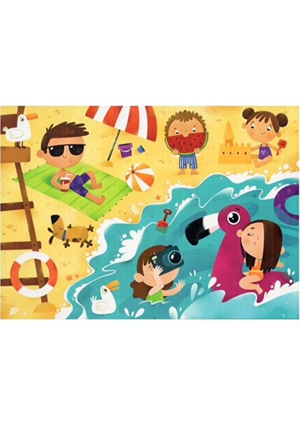 Kumsalda Puzzle 24 Parça