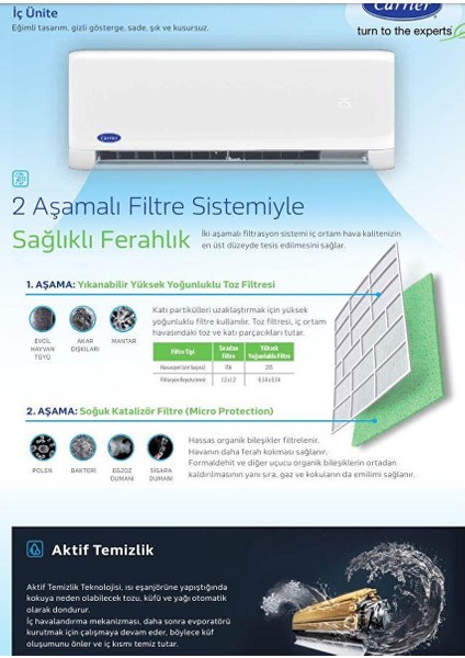 Alarko Premium 12000 Btu 42QHG012D8SJ Inverter Duvar Tipi Split Klima indirimleri