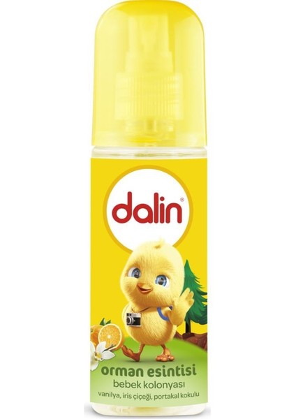 Dalin Sprey Bebek Kolonyası Orman Esintisi 150 ml fiyatları