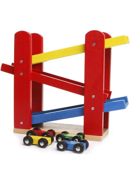 Nessiworld Playwood Ahşap Otopark 5 Araba Ilaveli 382 fırsatları
