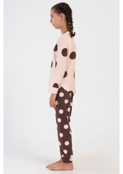 Pamuklu Kız Çocuk Uzun Kol Tayt Pijama Takım(7-8/15-16) , 404044 fiyatları