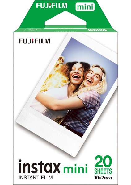 Instax Mini Film Çift, 20 Adet