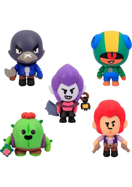 Nessiworld Brawl Stars 5'li Figür Set