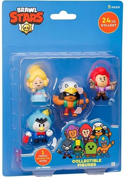 Nessiworld Brawl Stars 5'li Figür Set modelleri