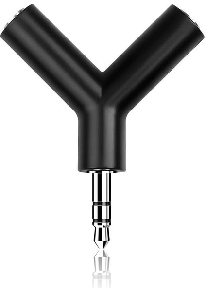Kulaklık Stereo Çoklayıcı Çoğaltıcı Switch Splitter Anahtarlık Adaptör