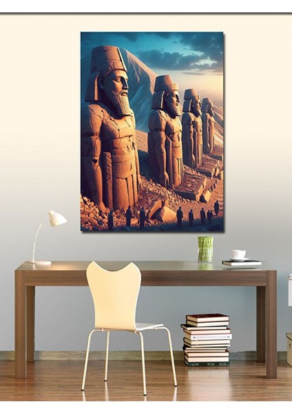 Kanvas Tablo Asur Kral Yolu 50X70 cm modelleri
