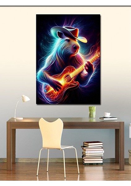 Kanvas Tablo Gitarist 70X100 cm fiyatları