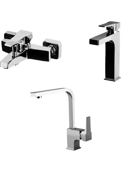Çanak Lavabo,banyo,evye Batarya Set