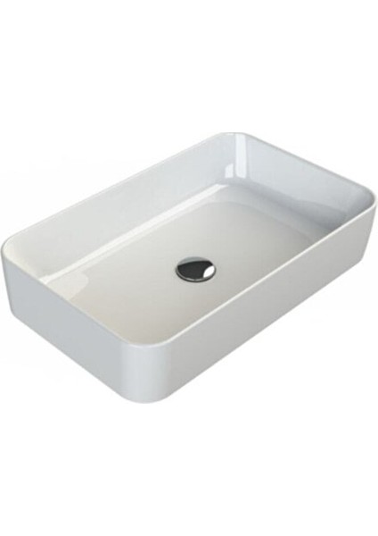 Cerastyle Hera Tezgah Üstü Çanak Lavabo B.deliksiz 60X38