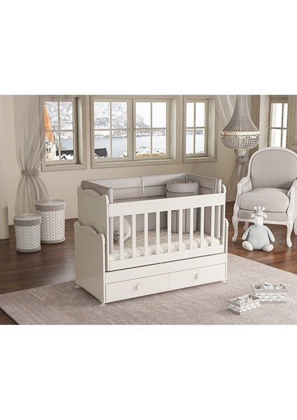 Anne Yanı Besik Sallanır 60X120 Beyaz