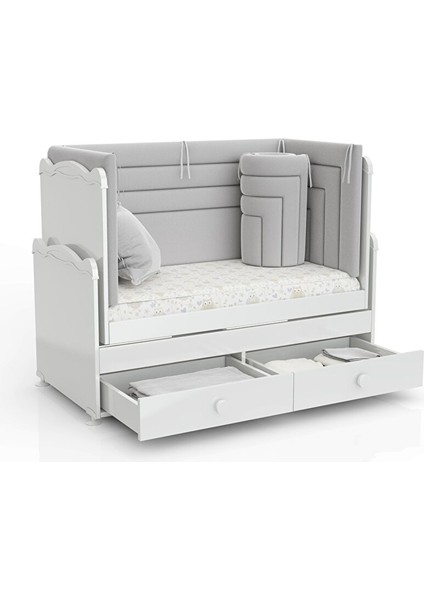 Anne Yanı Besik Sallanır 60X120 Beyaz modelleri
