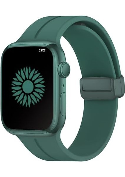 Apple Watch 45MM 44MM 42MM 49MM ile Uyumlu Kordon Guard Renkli Kopma Karşıtı Kordon Ayarlanabilir Manyetik Rahatsız Etmeyen Watch Ultra 2/1 9 8 Se 7 6 5 4 3 2 1 Uyumlu Kordon fiyatları