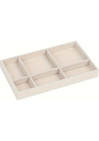 Bej Çekmeceli Takı ve Makyaj Düzenleyici Bölmeli Tepsi fiyatları