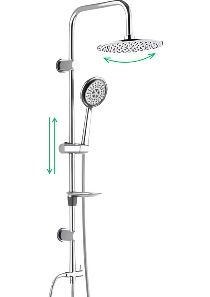 Tempera Round Duş Sistemi N2921902 fiyatları