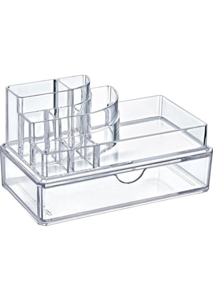 Beyaz Çok Amaçlı Çekmece Düzenleyici, Makyaj ve Kalemlik Organizer fiyatları