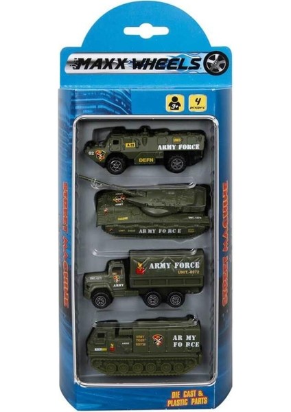 Street Machine 4'lü NessiWorld Araçlar modelleri